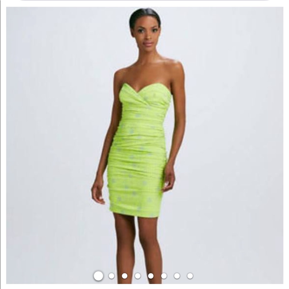 Nicole Miller strapless dress size 0